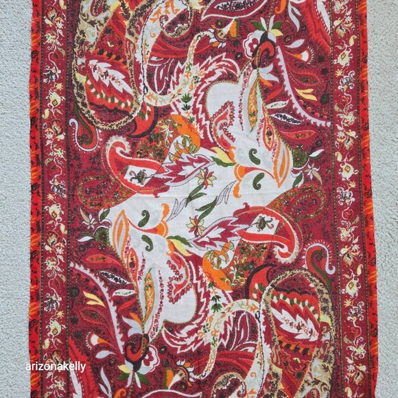 Perfect Jim Thompson Wool Scarf Lightweight - Picture 6 of 9